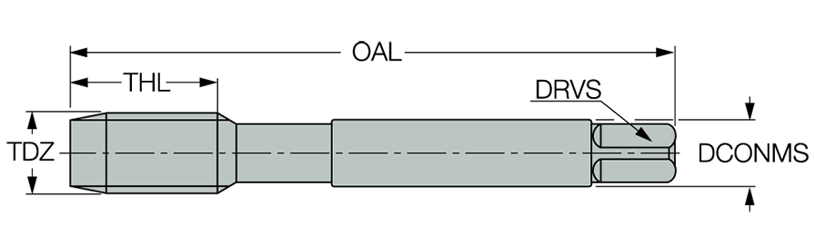 TPHN M-5X0.8-W HS